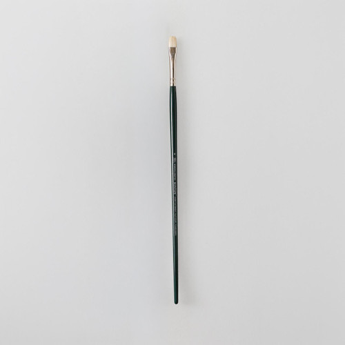  Winsor & Newton Winton Long Handle Short Flat/Bright Brush Size 4 