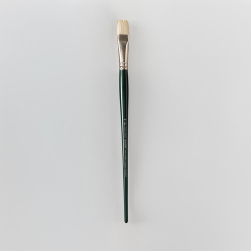 Winsor & Newton Winton Long Handle Short Flat/Bright Brush Size 10