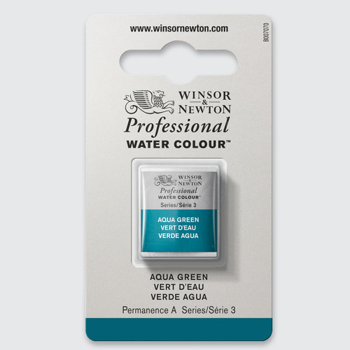  Winsor & Newton Professional Water Colour Half Pan Aqua Green 