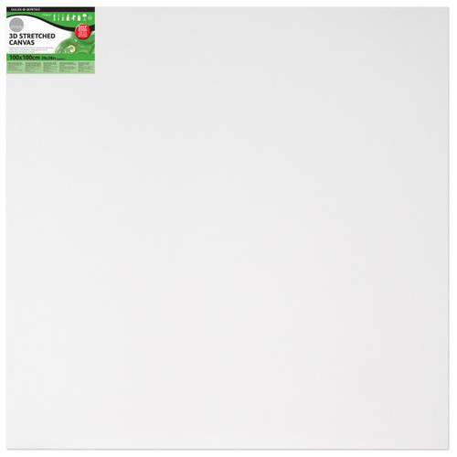  Daler Rowney Simply 3D Deep Edge Cotton Canvas 100 x 100cm 