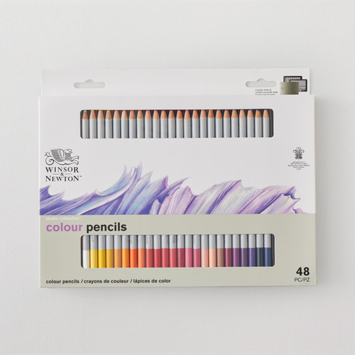 Winsor & Newton Studio Collection Colour Pencil Set of 48