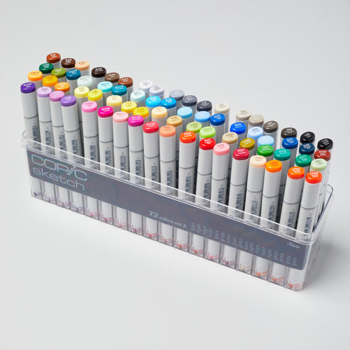  Copic Sketch Markers Set A Set of 72 