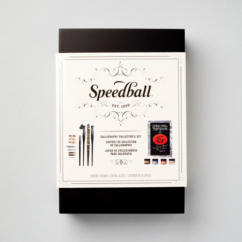 Speedball Modernes Kalligraphie-Set – 21-teilig Mit Tinte, Federn, Haltern & Lehrbuch