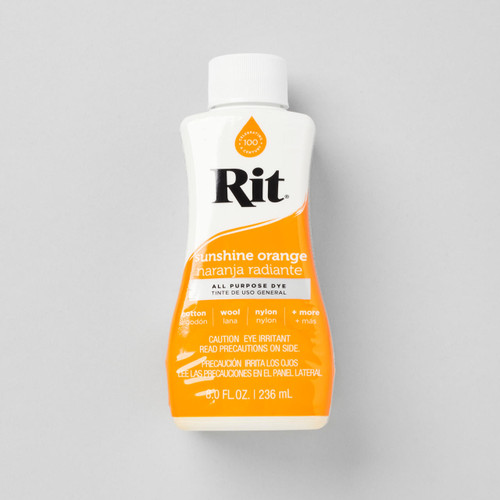  Rit All Purpose Liquid Dye 236ml Sunshine Orange 