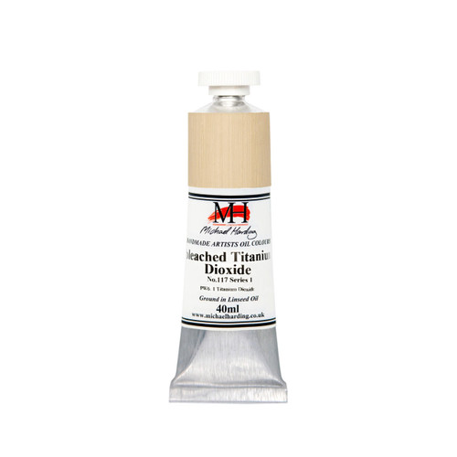  Michael Harding Oil Paint 40ml Unbleached Titanium Dioxide 