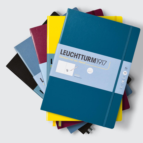 Leuchtturm1917 : Hardcover Sketchbook : Landscape (A5) : 150gsm : 112 Pages  : Lemon - LEUCHTTURM1917 - Brands
