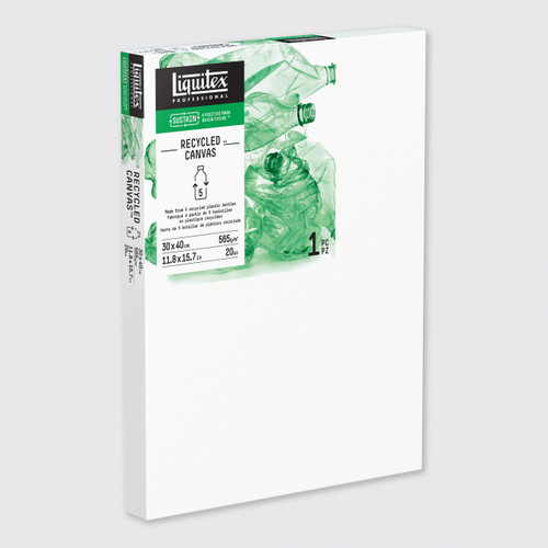  Liquitex Recycled Plastic Canvas Deep Edge 30 x 40cm White 