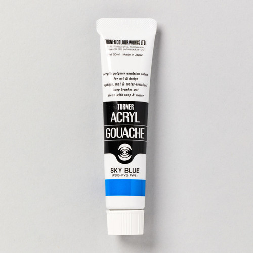  Turner Acrylic Gouache 20ml Sky Blue 