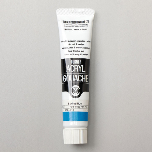  Turner Acrylic Gouache 20ml Spring Blue 