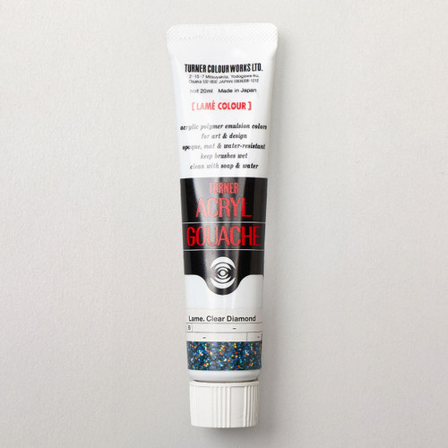  Turner Acrylic Gouache 20ml Lame Clear Diamond 