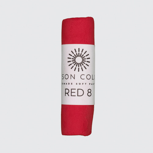  Unison Colour Soft Pastel Red Number 8 