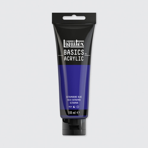  Liquitex Basics Acrylic Colour 118ml Ultramarine Blue 