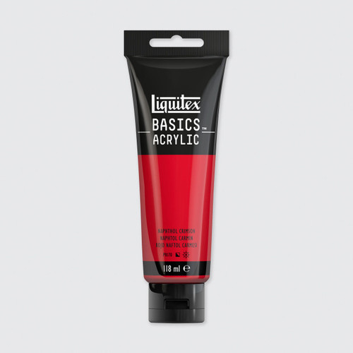  Liquitex Basics Acrylic Colour 118ml Naphtol Crimson 