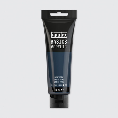  Liquitex Basics Acrylic Colour 118ml Paynes Grey 