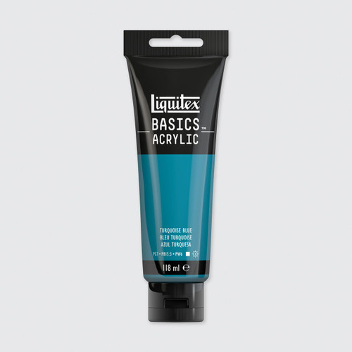  Liquitex Basics Acrylic Colour 118ml Turquoise Blue 