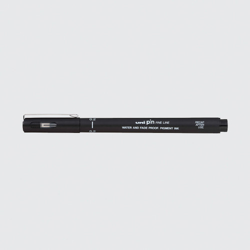 Uni-ball Uni ball PIN Fineliner 02 Black 