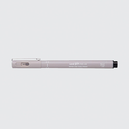 Uni-ball Uni ball PIN Fineliner 05 Light Grey 