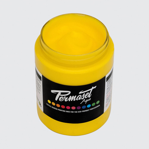  Permaset Aqua Standard Fabric Printing Colour 300ml Mid Yellow 