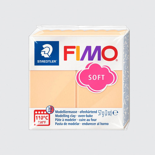  Staedtler Fimo Soft Block 56g Peach 