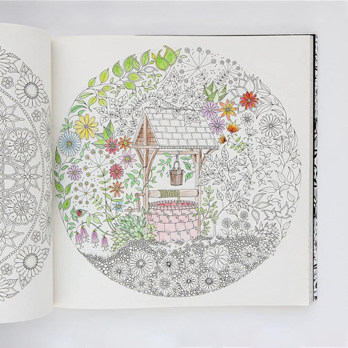 Secret Garden Colouring Book by Johanna Basford | Cass Art
