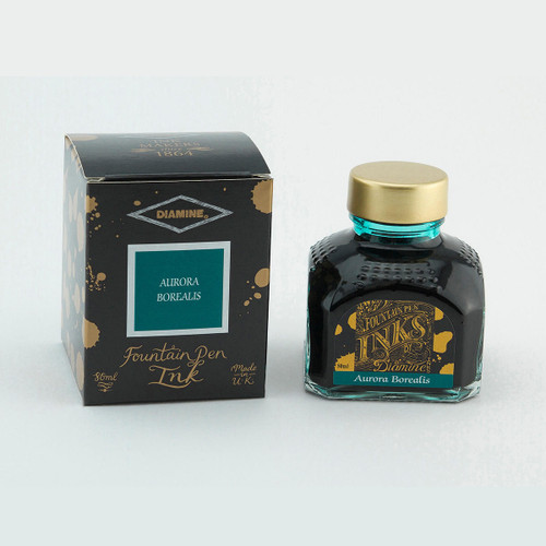  Diamine Fountain Pen Ink 80ml Aurora Borealis 