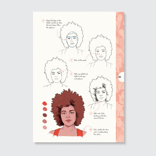 10 Step Drawing: People by Justine Lecouffe | Cass Art