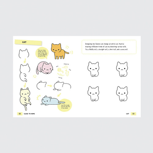 Kawaii How to Draw Really Cute Animals by Angela Nguyen | Cass Art
