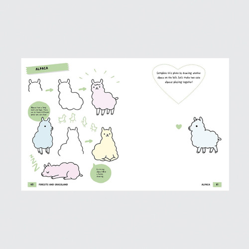 Kawaii How to Draw Really Cute Animals by Angela Nguyen | Cass Art