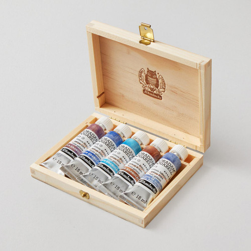  Schmincke Horadam Aquarell Super Granulation Watercolour 15ml Galaxy Colours Set of 5 