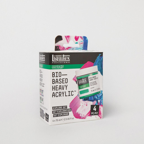  Liquitex Professional Bio-Based Heavy Acrylic 75ml Explore Colours Set of 4 
