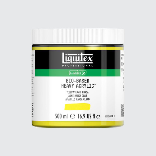  Liquitex Professional Bio-Based Heavy Acrylic 500ml Yellow Light Hansa 
