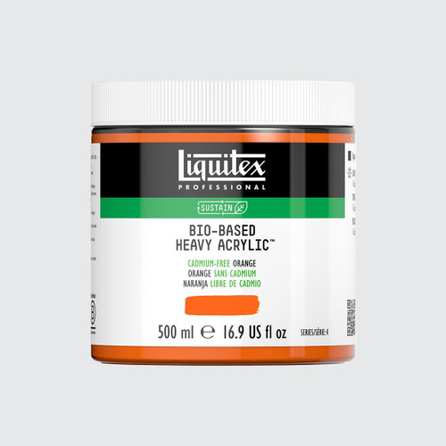  Liquitex Professional Bio-Based Heavy Acrylic 500ml Cadmium-Free Orange 