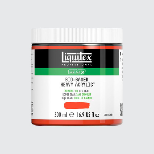  Liquitex Professional Bio-Based Heavy Acrylic 500ml Cadmium-Free Red Light 