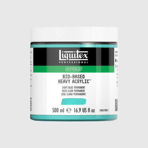  Liquitex Professional Bio-Based Heavy Acrylic 500ml Light Blue Permanent 