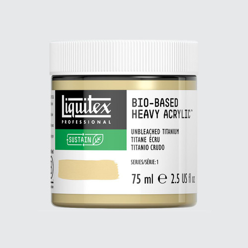  Liquitex Professional Bio-Based Heavy Acrylic 75ml Unbleached Titanium 