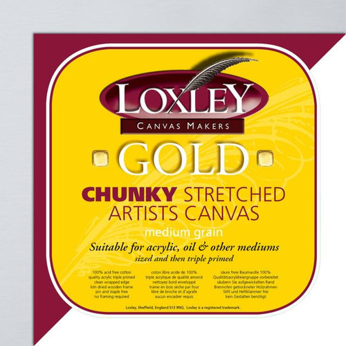  Loxley Gold Chunky Deep Edge Artists Canvas 100 x 50cm - Cass Art Exclusive 
