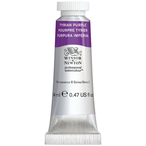  Winsor & Newton Professional Watercolour 5ml Revival Colour Tyrian Purple 