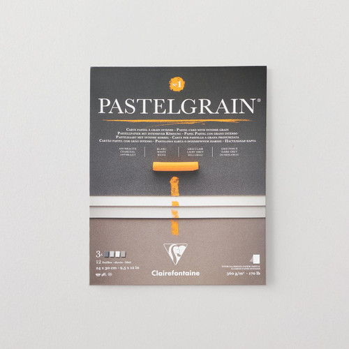 Clairefontaine PastelGrain N°1 Pad 12 Sheets 360gsm 24 x 30cm 