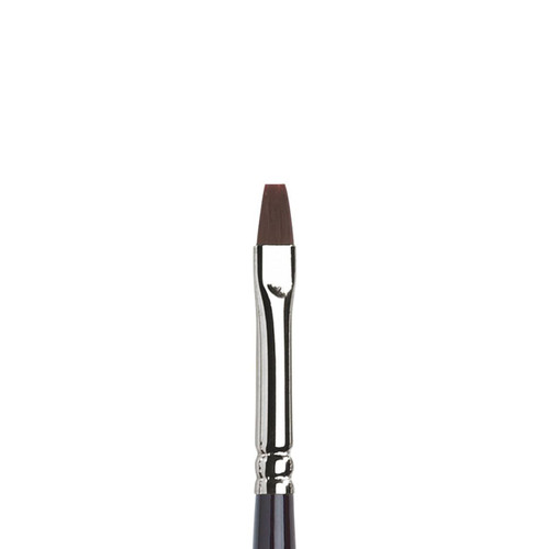  Winsor & Newton Galeria Short Flat Long Handle Brush Size 4 