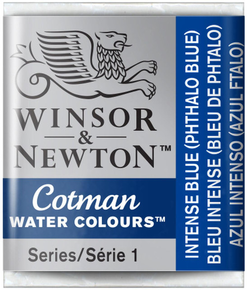  Winsor & Newton Cotman Watercolour Half Pan Intense Blue 