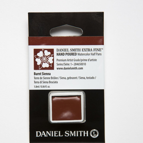 Daniel Smith Watercolour Half Pan Burnt Sienna 