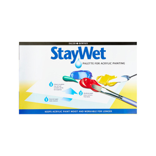  Daler Rowney Stay Wet Palette Large 