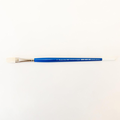  Daler Rowney Bristlewhite Hog Brush Long Flat B48 Size 8 