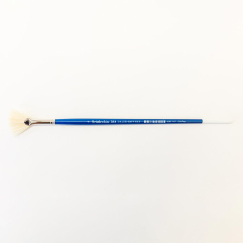  Daler Rowney Bristlewhite Hog Brush Fan B84 Size 4 