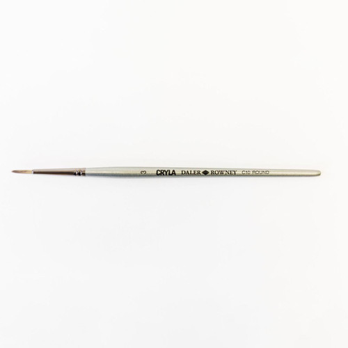  Daler Rowney Cryla Brush Short Round C10 Size 3 