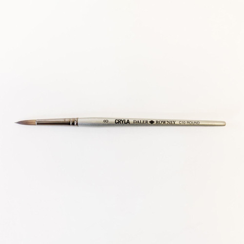 Daler Rowney Cryla Brush Short Round C10 Size 8 