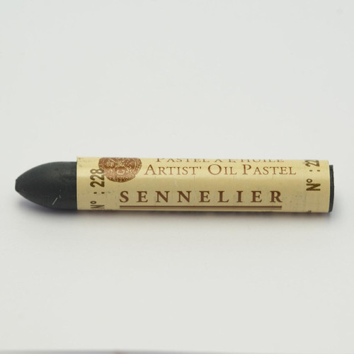  Sennelier Oil Pastel Individual Normal Size Charcoal 228 