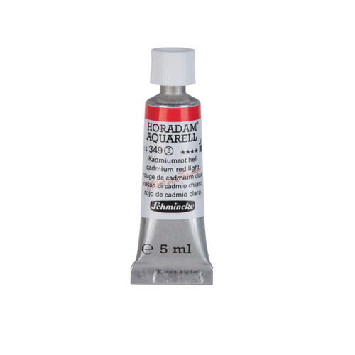  Schmincke Horadam Aquarell Watercolour 5ml Cadmium Red Light (349) 