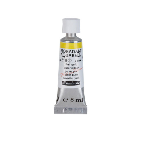  Schmincke Horadam Aquarell Watercolour 5ml Pure Yellow (216) 