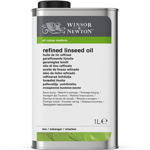  Winsor & Newton Refined Linseed Oil 1 litre 